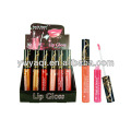 Yiwu Yaqi Cheapest and Charming Hot Sell Silver Cap Lipgloss Hot Selling Cosmetics Glitter Lip Gloss Cosmetics Gift Package